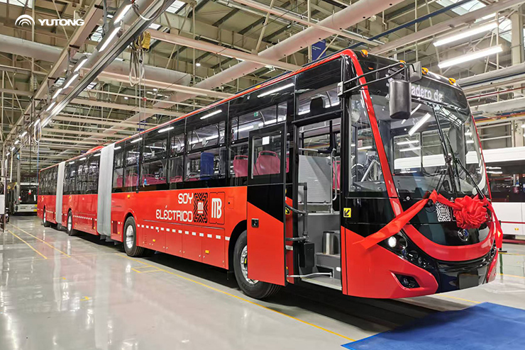 Worlds First 26-meter Pure Electric Double Articulated Bus Rolls off the Production Line Worlds First 26-meter Pure Electric Double Articulated Bus Rolls off the Production Line
