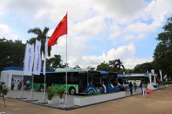 Yutong shines at FIHAV 2017 Yutong shines at FIHAV 2017