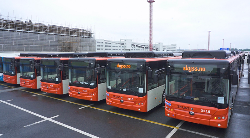 Yutong Secured Biggest Ever Single Full Electric Bus Order in Europe !102 Full Electric Buses Will be Delivered to Norway