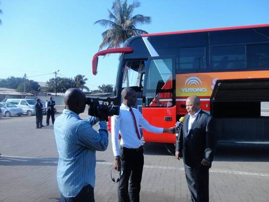 Yutong launches F12 in Mozambique Yutong launches F12 in Mozambique